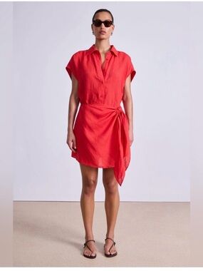 Apiece Apart Sarong Wrap Dress NWT